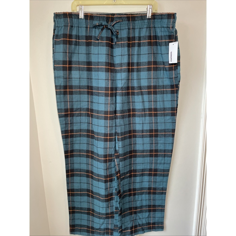 Men's Sonoma Flannel Sleep Pant PJ Bottoms XL NWT